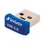 Verbatim Store 'n' Stay NANO USB 3.0-Stick - 64 GB - USB Stick mit USB 3.0 Schnittstelle, superflaches Design, blau