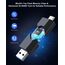 Vansuny USB Stick 128GB 3.0 USB C Stick 128 gb 3.0 USB 3.0 Stick USB C + USB A Teleskop Flash Drive OTG Speicherstick für Handy Galaxy S24 Smartphone Tablet Auto Laptop
