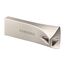 Samsung BAR Plus USB-Stick Typ-A, 128 GB, 400 MB/s Lesen, 60 MB/s Schreiben, Widerstandsfähiger USB 3.1 Speicherstick mit Schlüsselring, Champagne Silver, MUF-128BE3/APC