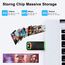 KEXIN USB Stick 128GB 3.0, USB 3.0 Stick mit Cap USB Speicherstick 128GB USB Flash-Laufwerk USB Flash Drive für PC Laptop Tablet TV Auto Schwarz Grün