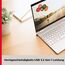 SANDISK Ultra Fit USB 3.2 Flash-Laufwerk 64 GB (Für Laptops, Spielkonsolen und Auto-Audiosysteme, Plug-and-Stay, 300 MB/s Lesen, RescuePRO Deluxe Software)