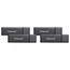 Intenso Alu Line 8GB Speicherstick USB 2.0 anthrazit (Packung mit 4)