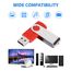 AreTop USB Stick 16GB 10 Stück AreTop Speicherstick Rotate Metall High Speed USB 2.0 Flash Drive (5 Farben)