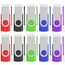 AreTop USB Stick 16GB 10 Stück AreTop Speicherstick Rotate Metall High Speed USB 2.0 Flash Drive (5 Farben)