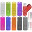 USB Sticks 4GB 10 Stück, AreTop USB 2.0 Farbiger Speicherstick, High Speed USB Stick mit Lanyard, Memory Stick Data Storage für PC/Computer/Laptop/Auto