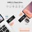 USB Stick 256GB 3.2 Vansuny Dual USB C Stick 3.2 256 GB Ultraschnelle USB Speicherstick 3.2 (380 MB/s Lesen) Flash Drive 256gb für Handy/Smartphone/Tablet/PC/TV/Laptop (Schwarz, 256 GB)