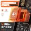 Uflatek USB Sticks 16GB USB 2.0 Speicherstick 10 Stück Memory Stick Bunt Flash Drive Rotate USB-Flash-Laufwerk Metall Thumb Drive Externer Datenstick mit Lanyard