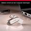 SANDISK Ultra Dual Drive Luxe USB Type-C & Type A, Smartphone Speicher, 256 GB (Mobiler Speicher, USB 3.2 Gen 1, drehbares Design, 400 MB/s Lesen, USB Type-C & Type-A-Anschluss, automatisches Backup)