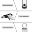 USB Sticks 8GB 5 Stück, AreTop Speicherstick 8GB 360°drehbare Schutzhülle Design mit Schlüsselband USB 2.0 Flash Drive (Mehrfarbig)