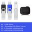 AreTop 16GB USB Stick 3 Stück mit USB Memory Stick Tasche, High Speed Speicherstick 2.0 zur Datenspeicherung(schwarz/blau/weiß)