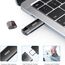 2 Stück USB Stick 32GB 3.0 USB C Stick Mini USBC Stick Metall 2-in-1 USBC 32GB Speicherstick High Speed Wasserdichtes Flash Drive Kompatibel mit Android Handy Linux Laptop Schwarz