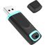 Vansuny USB Stick 64GB 3.0 High Speed USB-Stick 64GB USB 3.0 Stick Flash Drive mit LED-Indikator für PC/Laptop/Car Audio/Smart TV (64 GB, Cyan)