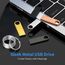 Metall USB Stick 3.0 32GB 2 Stück WOOOLKEN Speicherstick Wasserdicht 3.0 Mini USB Stick 32GB Mehrfarbige 2er Pack für Laptop, Computer, TV, Auto