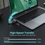 Vansuny USB Stick 64GB 3.0 High Speed USB-Stick 64GB USB 3.0 Stick Flash Drive mit LED-Indikator für PC/Laptop/Car Audio/Smart TV (64 GB, Cyan)