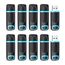 Vansuny 10 Stück USB Sticks 64GB 10er Pack USB Stick 64GB USB 2.0 Datenspeicher-Backup für PC/Desktop/Laptop/Car Audio/Spielekonsolen(Cyan)