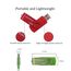 ENUODA 5 Stück USB Stick 32GB USB Speicherstick Rotate Metall Mehrfarbig High Speed USB 2.0 Flash Drive Pack (Rot,Grün,Schwarz,Blau,Violett)