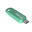 SANDISK Phone Drive mit USB Type-C 512 GB (Flash-Laufwerk für Smartphones, Tablets und Computer, 150 MB/s Lesen, Schlüsselring-Öse zur Mitnahme, 1 Jahr RescuePRO Deluxe-Software) - Seafoam Green
