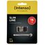 Intenso Slim Line, 16 GB USB-Stick, USB 3.2 Gen 1x1, schwarz