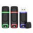 KEXIN 128GB USB Stick 3.0 Speicherstick 3 Stück Set USB Sticks 128GB Speichersticks 3er Pack USB3.0 Flash-Laufwerk mit Cap für PC, Auto, TV (Grün Rot Blau)
