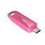 SANDISK Phone Drive mit USB Type-C 256 GB (Flash-Laufwerk für Smartphones, Tablets und Computer, 150 MB/s Lesen, Schlüsselring-Öse zur Mitnahme, 1 Jahr RescuePRO Deluxe-Software) - Seastar Pink