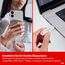 SANDISK Phone Drive mit USB Type-C 64 GB (Flash-Laufwerk für Smartphones, Tablets und Computer, 150 MB/s Lesen, Schlüsselring-Öse zur Mitnahme, 1 Jahr RescuePRO Deluxe-Software) - Arctic White