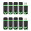 USB Stick 16GB 10 Stück Set KEXIN USB Stick 16 GB 10er Pack USB 2.0 Speicherstick USB Flash Laufwerk mit Cap LED-Licht Speicher Stick für PC Auto TV Grün