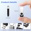 ABLAZE USB Stick 4GB 100 Stück, High Speed USB 2.0 Speicherstick Swivel Datenspeicher Metall Memory Sticks Flash Drive