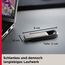 SanDisk Extreme GO USB 3.2 Flash Drive 64 GB (Highspeed USB, Lesegeschwindigkeit 400 MB/s, SanDisk SecureAccess, RescuePRO Deluxe)
