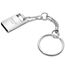 USB Stick 64GB, Metal Memory Stick USB 2.0 USB Stick 64 GB USB Flash Drive mit Schlüsselanhänger für Schule Büro Auto PC Laptop (Silber)