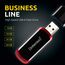 Intenso Business Line 32 GB USB-Stick USB 2.0 schwarz-rot (Packung mit 3)