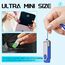 FEBNISCTE 10 Stück USB Sticks 2GB- Flash Laufwerke Verschiedenfarbigen Speicherstick 2 GB Einklappbarer, PenDrive Metall Gut Flash Drive Bunt USB 2.0 Memory Stick mit Seil für Werbegeschenke