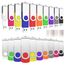 ABLAZE USB Stick 16GB 20 Stück, High Speed USB 2.0 Speicherstick Swivel Datenspeicher Metall Memory Sticks Flash Drive
