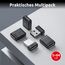 Intenso Micro Line 64 GB USB Stick 5er Pack – Mini USB 2.0 Speicherstick – Kompakter Datenträger für PC, Laptop, Auto & TV – Schwarz 5X 64 GB