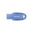 SanDisk Ultra Curve 3.2 Flash-Laufwerk 128 GB (bis zu 100 MB/s Lesen, RescuePRO Deluxe-Software, Schlüsselringöse) Blau