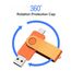 Yaxiny USB C Flash Drive 32GB 1 Stück, OTG USB C Pen Drive, USB 3.0 und USB C Flash Drive, Typ C Speicherstick für USB A+USB C Android Smartphone Metall Orange