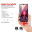 Yaxiny USB C Flash Drive 64GB 1 Stück, OTG Pen Drive, USB 3.0 und USB Flash Drive, Typ C Speicherstick für USB A+USB C Android Smartphone Metall Rot