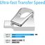Vansuny 2 Stück USB C Stick 64GB Mini USB Stick 3.0 2-IN-1 OTG Flash Laufwerk Dual USB C Speicherstick 64gb Metall Wasserdicht für iPhone 15 Smartphone Android Windows Mac OS, Silber
