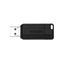 Verbatim Pinstripe USB-Stick 32GB, USB 2.0, USB Speicherstick, für Laptop Notebook Ultrabook TV Autoradio, USB 2.0 Stick, Datenstick mit Schiebemechanismus, Schwarz (Packung mit 3)
