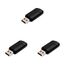 Verbatim Pinstripe USB-Stick 32GB, USB 2.0, USB Speicherstick, für Laptop Notebook Ultrabook TV Autoradio, USB 2.0 Stick, Datenstick mit Schiebemechanismus, Schwarz (Packung mit 3)