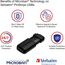 Verbatim Pinstripe USB-Stick 32GB, USB 2.0, USB Speicherstick, für Laptop Notebook Ultrabook TV Autoradio, USB 2.0 Stick, Datenstick mit Schiebemechanismus, Schwarz (Packung mit 3)