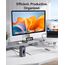 Baseus Spacemate Displaylink Docking Station USB C 11-in-1, 3 Monitors 4K, 10Gbps USB-C/A, 100W PD, Ethernet, Audio, for M1/M2/M3/Win and MacBook