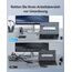 Baseus Docking Station Spacemate-Serie 11-in-1 Dockingstation 3 Monitore mit 2*HDMI 1*DP 4K@60Hz, 3*USB-A/C 10Gbps, 1 Gbps Ethernet, 100W PD, Kompatibel für Laptop Dell/HP/Mac/Lenovo/Acer