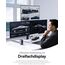Baseus Spacemate 11 in 1 Docking Station mit Netzteil 3 Monitore für Windows mit Smart-Display, 4K HDMI/DP, 10Gbps USB-C/A, 100W PD, Ethernet, Audio, Kompatibel für Laptop HP/Lenovo/Dell/Acer
