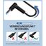 shefor 150W Laptop Ladekabel Netzteil Kompatibel mit HP Omen 15 17 Pavilion Gaming 15 17 ZBook Studio G3 G4 G5 G6 G7 G8 Power G7 G8 Fury 15 17 G7 G8 TPN-CA11 TPN-DA09 L32661-001 Ladegerät 19,5V 7,7A