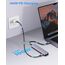 Adapter USB C auf Dual Hdmi, Newmight 7 in 1 USB C Docking Station Dual Monitor mit 2 HDMI, 3 USB3.0, 100 W PD, USB C 3.0 Ports, kompatibel mit Dell, HP, iPhone 15 Serie