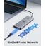 USB C Docking Station Triple Display 13 in 1 Dockingstation Laptop Dual Monitore USB C Hub mit 2X HDMI, Displayport, 8 USB C/A Ports, Ethernet,100W PD, Audio/Mic für Dell HP Surface
