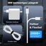 61W USB C Ladegerät Kompatibel Mit MacBook Air/Pro 16/15/14/13 Zoll, Mac Book Air 2020/2019/2018, iPad Pr o 12,9/11 Zoll, Kompatibel Mit Lenovo, Fast USB Po, USB C Netzteil