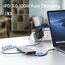 USB C Docking Station Dual Monitor Dockingstation Laptop 13 in 1 USB-C Hub Triple Display mit 2 HDMI, DisplayPort, 5 USB Ports, Gigabit Ethernet, 100W PD, SD/TF, Audio/Mic für Dell HP Surface und mehr