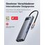 Baseus 9 in 1 Docking Station USB C 4K@120Hz, 2 HDMI dual monitore USB C Hub, 1000Mbp Ethernet, 100W PD,TF/SD Kartenleser, USB 3.0, Multiport Adapter für MacBook/Dell/HP/Surface/Lenovo & Mehr PC