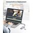 NOVOO 5-in-1 USB-C-Hub, Adapter USB C auf HDMI 4K, Aufladen 100 W PD, USB-C auf USB x 3, USB C Adapter Multiport, kompatibel mit MacBook Air MacBook Pro Chromebook